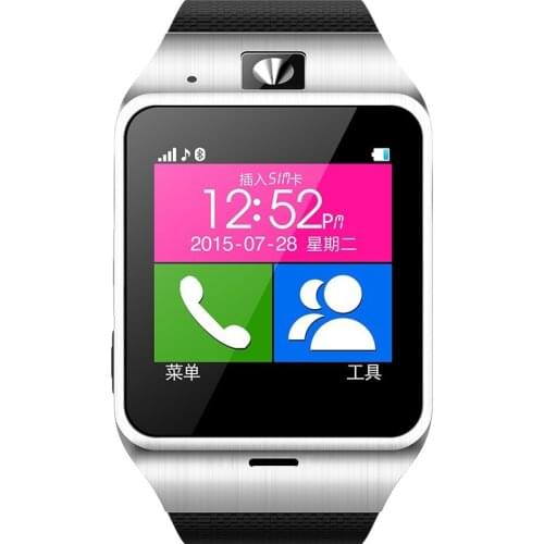 Smart Watch Android GV18 Aplus For Childrens Clock With Sim Card SMS GPRS And Phone Function Wristwatch Bluetooth TF Radio