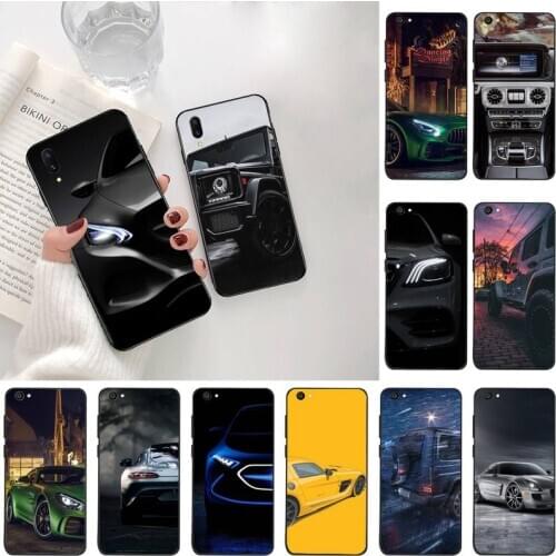YJZFDYRM Sports Car Painted Phone Case For Vivo Y91c Y17 Y51 Y67 Y55 Y93 Y81S Y19 V17 vivos5