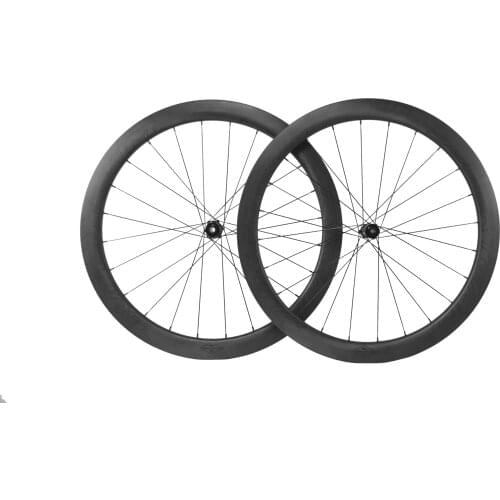 Superteam Factory Store 700C Carbon Wheelset 50mm Clincher Road Bicycle Disc Brake Bike Wheels UD Matte