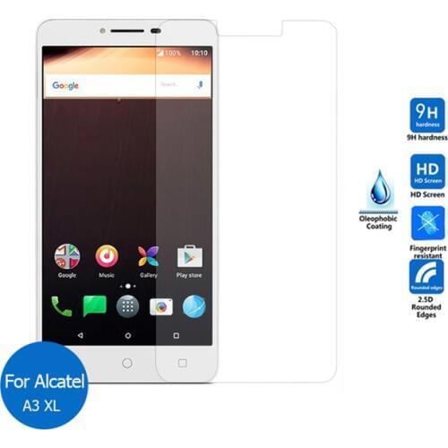 2.5D Tempered Glass For Alcatel A3X High Quality Protective Film Explosion-proof Screen Protector for Alcatel A3XL A3 XL
