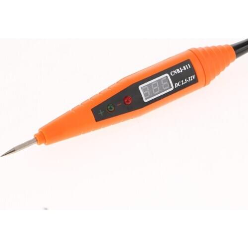 2.5-32V DC Voltage Digital LCD Test Pen Home Volt Detector Handy Tool