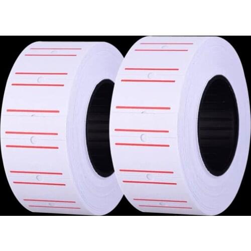 400pcs/ Roll Colorful Adhesive Price Label Paper Tag Mark Sticker For MX-5500 Tag Gun Labeller Price Stickers 5 Colors