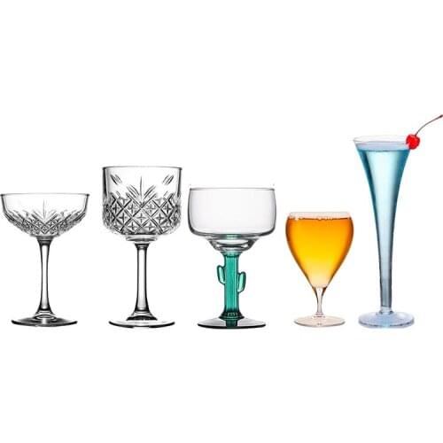1PCS Cocktail Glass,Gin Balloon Glass,Wine Glass,Martini Glass, Nick and Nora Coupe Cocktail Glasses