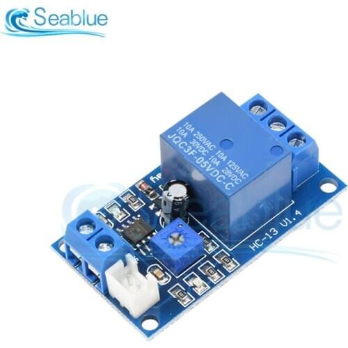 DC 5V 12V 10A Light Control Switch Photoresistor 1 Channel Relay Module Detection Sensor Brightness Automatic Control Module