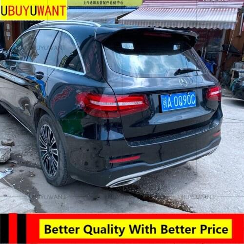 EPFBSQPFor Benz GLC X253 SUV Spoiler Rear Trunk Wing Spoiler For Benz W253 Glc 200 Glc300 ABS Material Spoiler 2015-2018