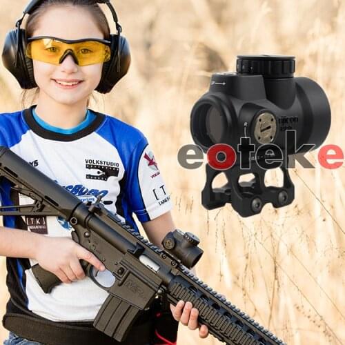 Hight mount XWXS Holographic Trijicon Style MRO Red green Dot Scope Sight 1MOA Dot Airsoft Black Low Mount