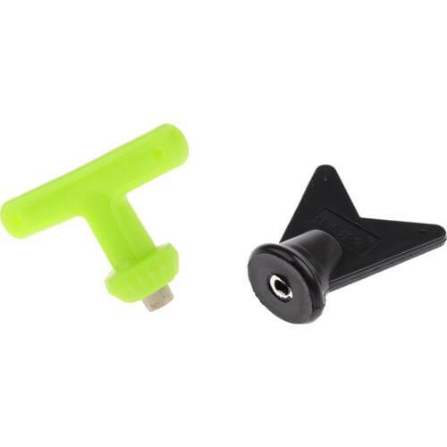 2 in 1 T-Handle Track Field Shoes Spike Wrench for Outdoor Running Shoes Studs Cleats Removing Tool