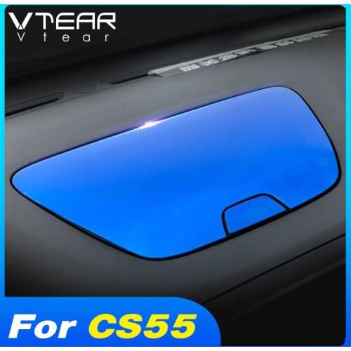Vtear Car Interior Dashboard Storage Box Cover Decoration Inner Central Control Trim Pad Accessories Parts For Changan CS55 2020