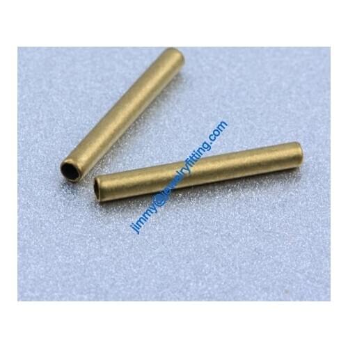 Copper Tube Conntctors Tubes jewelry findings 1.5*12 mm ship free 20000pcs copper tube Spacer beads