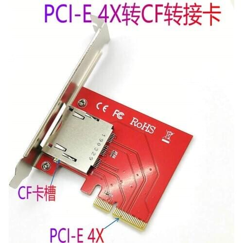 Desktop computer PCI-E 4x 8x 16x slot to CF adapter card CF TOPCI-E 4X adapter card