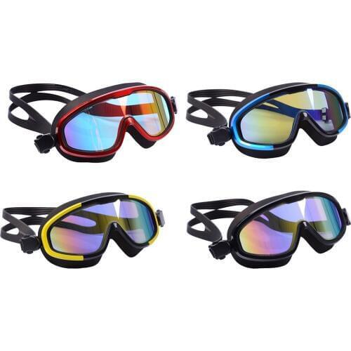 Portable Swim Goggles Polarized Swim Goggles UV Protection Watertight Anti-fog Adjustable Strap Comfort