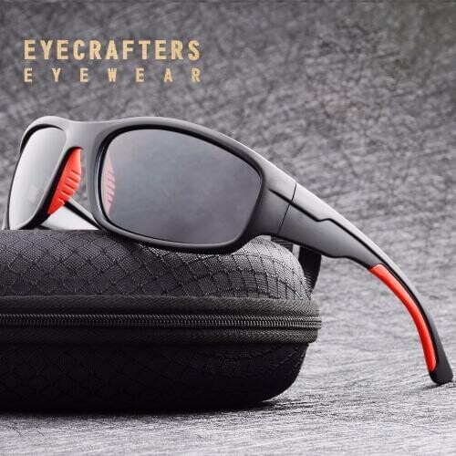 Eyecrafters Optical Brand Retro New Polarized Sunglasses Men Fashion Male Eyewear Sun Glasses Travel Driving Oculos Gafas De Sol