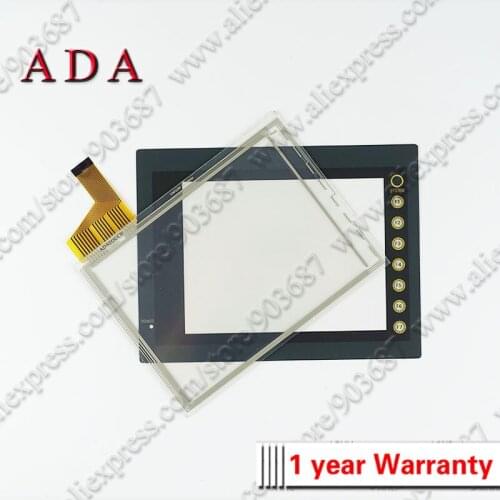 For Hakko V708CD V708C Touch Screen Panel Glass Digitizer for Hakko V708CD V708C Touchscreen with Overlay Protective Film