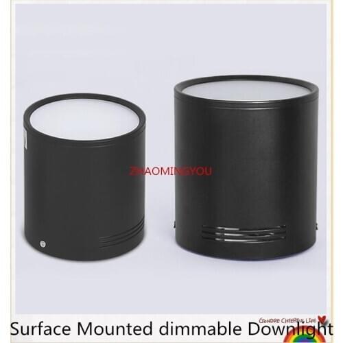 YON Dimmable Surface mounted led downlight 6W 9W 12W 15W 20W 25W 30W led ceiling lamps Epistar White indoor lighting AC85-265V