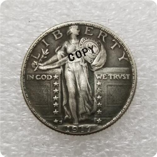 Type #2_1917-S,D Standing Liberty Quarter COIN COPY commemorative coins-replica coins medal coins collectibles
