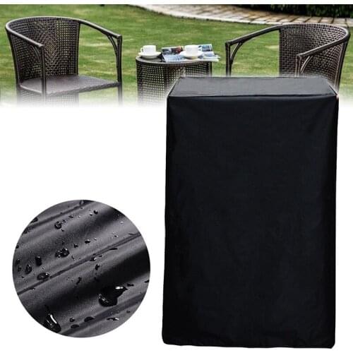 All-Purpose Furniture Protection Cover Waterproof Patio Stacking Rattan Chairs Cover Outdoor Garden Dust Cover