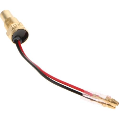 MagiDeal 2pcs 12V-24V Car Digital Water Temp Temperature Sensor Head (10mm)