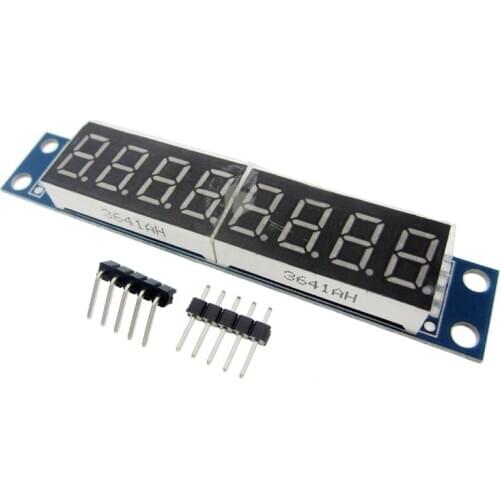 5PCS/LOT MAX7219 Led Module 8-Digit 7 Segment Digital LED Display Tube MCU 100% new original
