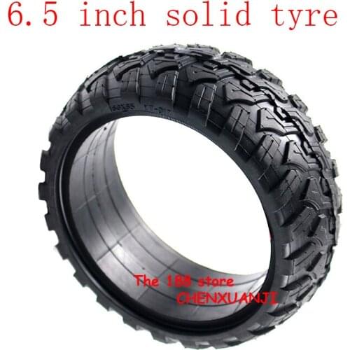 6.5 Inch Solid Tyre Tire for Mini Smart Self Balancing Scooter 6.5" Hoverboard Unicycle Scooter free shipping high quality