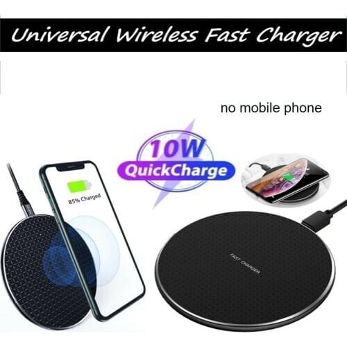 7.5W Fast Charging Wireless Charger Pad wireless Fast Phone Charger Dock For Samsung Case Accessory Power Charging ForHuawe L8F0