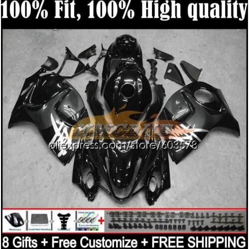 Injection For SUZUKI GSXR1300 Hayabusa 2008 2009 2010 2011 2012 2013 21CL.132 black grey GSXR 1300 CC 14 15 16 17 18 19 Fairing
