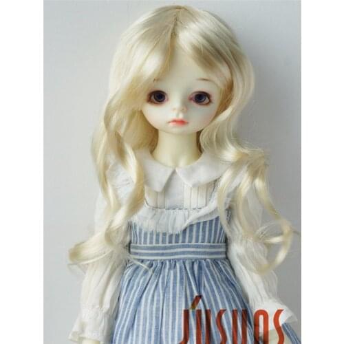 JD105 1/3 Pretty curly BJD synthetic fiber wig size 8-9 inch 9-10 inch soft Kanekalon Fiber doll hair fashion doll ccessories