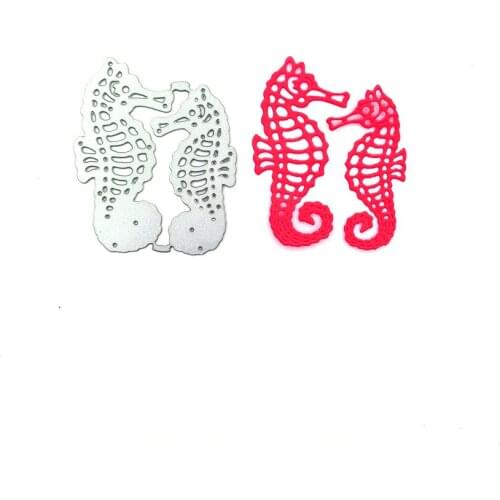 Julyarts Sea Horse Scrapbooking Cutting Dies Crafts Mold for DIY Scrapbooking/Card Making/Kids Fun Decoration Supplies