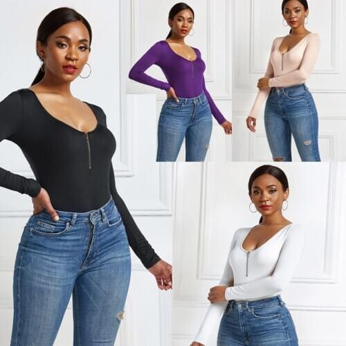 2020 Summer New Womens Bodysuit O Neck Short Sleeve Sexy Skinny Short Romper Casual Elastic Bodycon Body Beach Ladies Jumpsuit