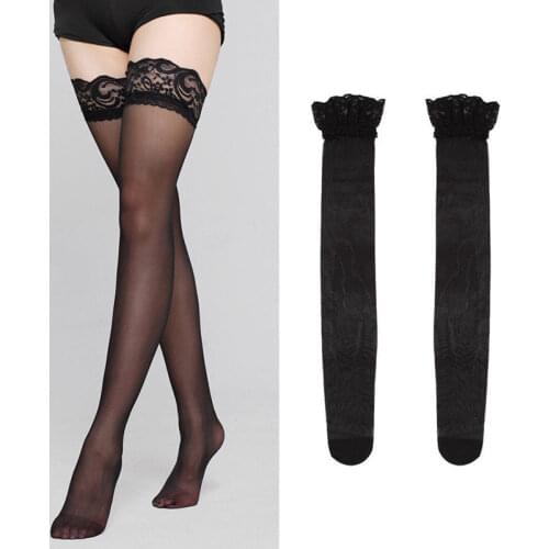 Sexy Woman Lingerie Women Exotic Apparel Lace Suspender Garter Belt G-Strings Thong Stocking Set