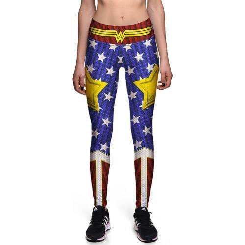 Fashion Womens Leggings Sexy Casual America Leg Fitness Leg Warmer Fit Most Sizes Leggins Pants Trousers Womans Leggings