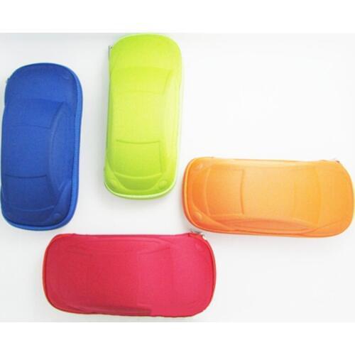 Fashion Hot Sale Kids Children Toddler Fashion Portable Lightweight Car Shaped Glasses Case Box High Quality