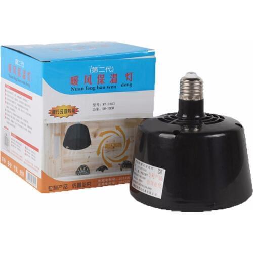 Reptile air conditioning heater Heat lamps Turtles lizards snakes chicks warm in winter Ceramic lamp 5W50W100W Wholesale
