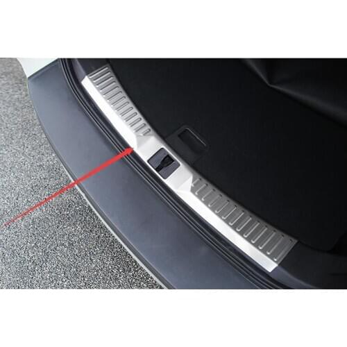 FIT 2013 2014 2015 2016 for FORD ESCAPE KUGA REAR TRUNK PANEL BUMPER PROTECTOR DECK BOOT CARGO SILL PLATE TRIM COVER THRESHOLD