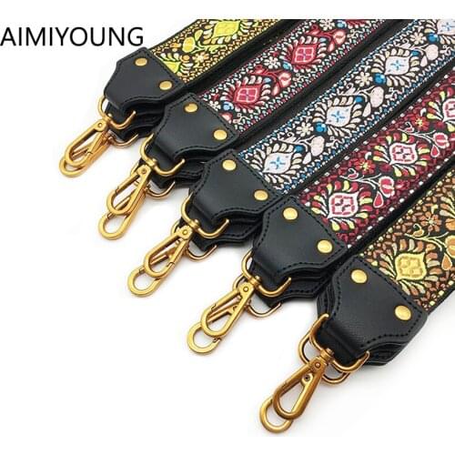 AIMIYOUNG Bag Strap Handbag Belt Wide Shoulder Bag Strap Replacement Strap Accessory Bag Part Adjustable Belt For Bag 100cm