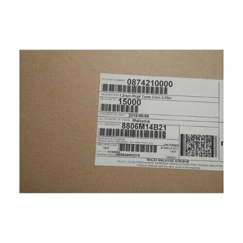 Connectors 0874210000 terminal CONN SOCKET 24-26AWG CRIMP TIN 874210000 crimp 87421-0000 socket housing header