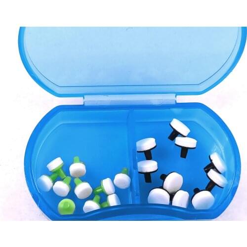 Dental Composite Light Cure Resin Holders Type A+B With Foam Pads-L/S