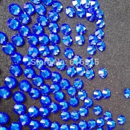 Rhinestone of size ss16 cobalt color for sexual clothes decoration 4mm 1440 pcs per pack super cutting technology