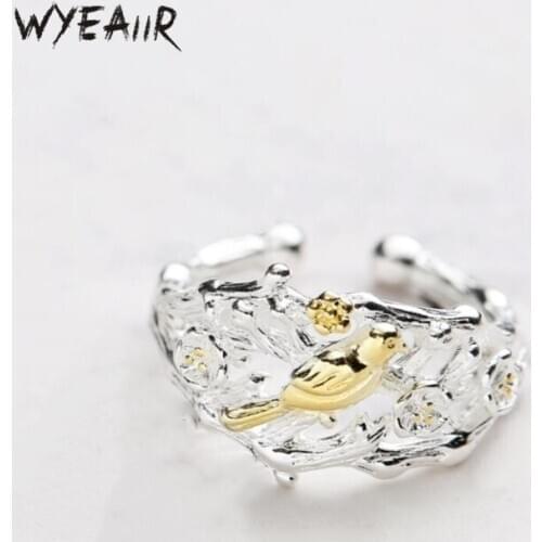 Женские золотые кольца WYEAIIR China At AliExpress