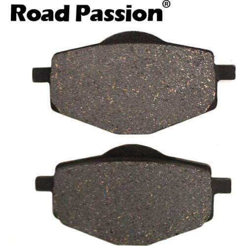 Road Passion Motorbike Rear Brake Pads For YAMAHA DT 200 R DT200R (1993) XT600E XT 600 E (1990-2003) XTZ 660 Tenere (1991-1998)