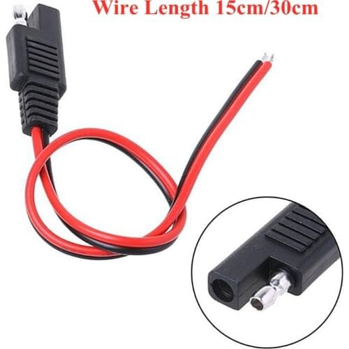 1PC 10A/18AWG SAE Plug Quick Connector SAE DIY Cable Professional DC Power Automotive DIY Cable Connector 30cm Wholesale