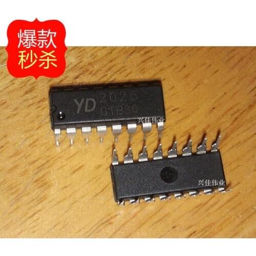 10PCS New original authentic YD2025 DIP16 audio chip