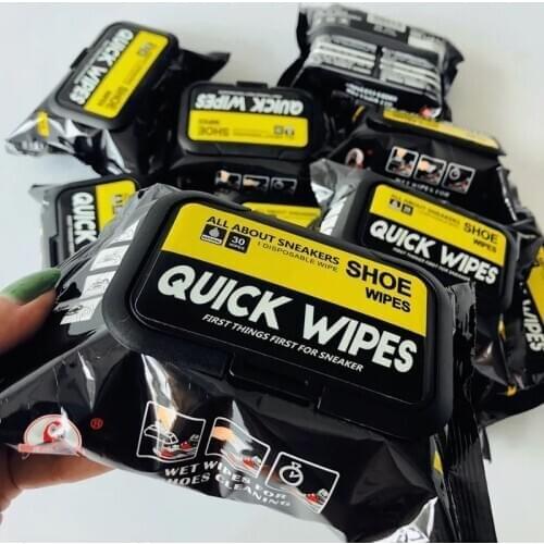 2/4/6/8/10 Packs White Shoe Wipes Disposable Portable Shoe Cleaning Wet Wipes Fast Scrubbing Sports Shoes Cleaning Tissue