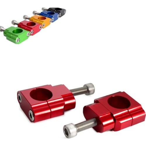 28mm 1-1/8'' Handlebar Riser Fat Handle Bar Clamp Mount Bracket For KTM SX Suzuki DRZ Honda CR CRF Kawasaki KX KXF Yamaha YZ YZF