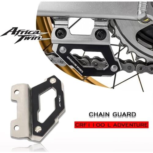 For HONDA CRF1100L Africa Twin CRF 1100L Adventure Chain Guide Pulley Chains Stabilizer Chain Guard Cover Chain Guard