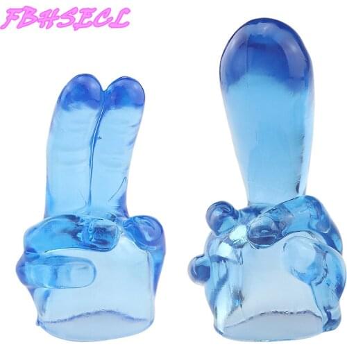 FBHSECL Vibrator Accessories Magic Wand Attachment AV Rod Head Cap G-spot Stimulate Sex Toys for Women Clitoris Stimulation