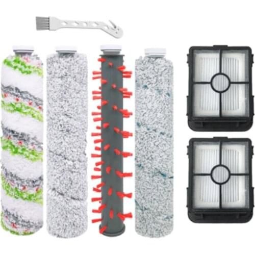 2554A Filter Roller Brush Kit for Bissell Crosswave Cordless Max Series 2554 2590 2593 2596 Wet Dry Vacuum Cleaner Parts