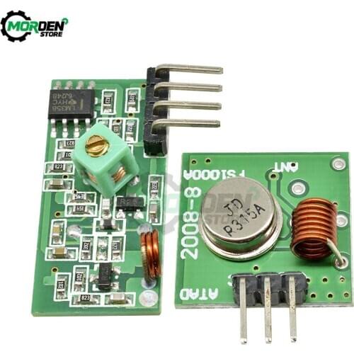 315Mhz Wireless Transmitter Module 315Mhz Transmitter Radio Receiver Board Anti-Theft Alarm Regeneration Module