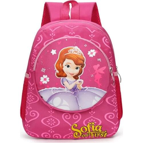 New Sophia Backpack High Quality Children Girls Boys Marvel School Bag Samll kindergarten 1-3-5Years Mochilas