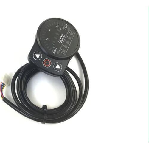 Ebike 24V 36V 48V intelligent black KT- ED900 Control Panel LED Display Electric Bicycle bike Parts for KT controller