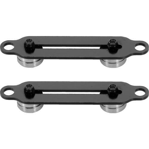 Front and Rear Body Mounts Stealth CNC with Magnet for 1/10 Traxxas Axial SCX10II 90046 RC Car